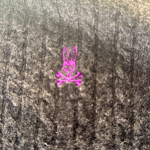 Men's Psycho Bunny Gray Cable Sweater!! - Picture 5 of 6